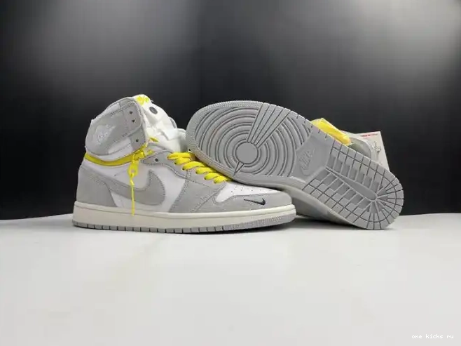 Rep Onekick 1 CW6576-100 Smoke Switch Jordan Light High Air 0425